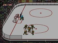 une photo d'Ã©cran de Blades of Steel sur Nintendo Nes